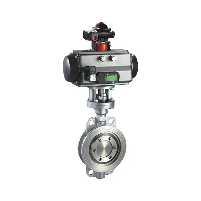 Pneumatic Wafer Type Butterfly Valve